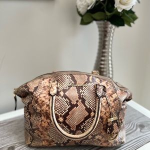 Michael Kors Snake Skin Satchel
